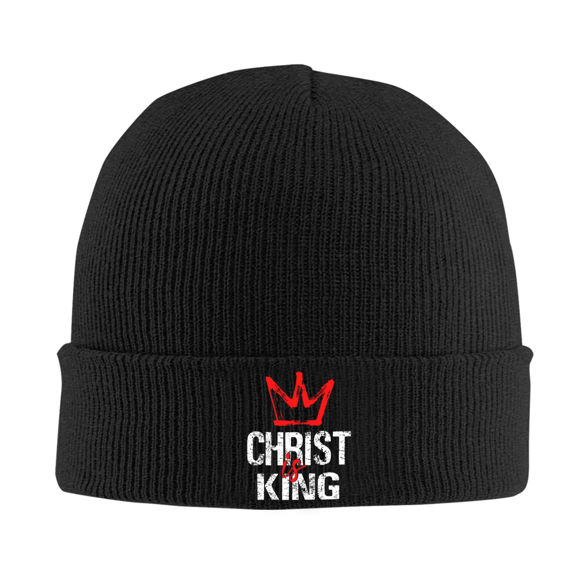 Beanie Cuffed Knit - Men Women Rib Knit Cuffed Beanie