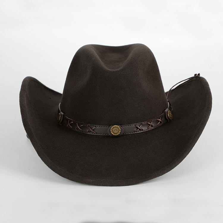 X4007  100% Wool Cowboy Hat Wa - Fedora Hat Wool 评论和价格