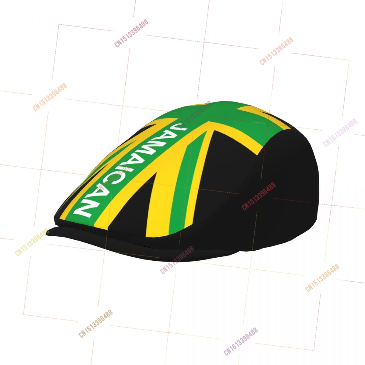 Jamaica UK Flag Men Women Flat - Newsboy Cap Ivy 评论和价格