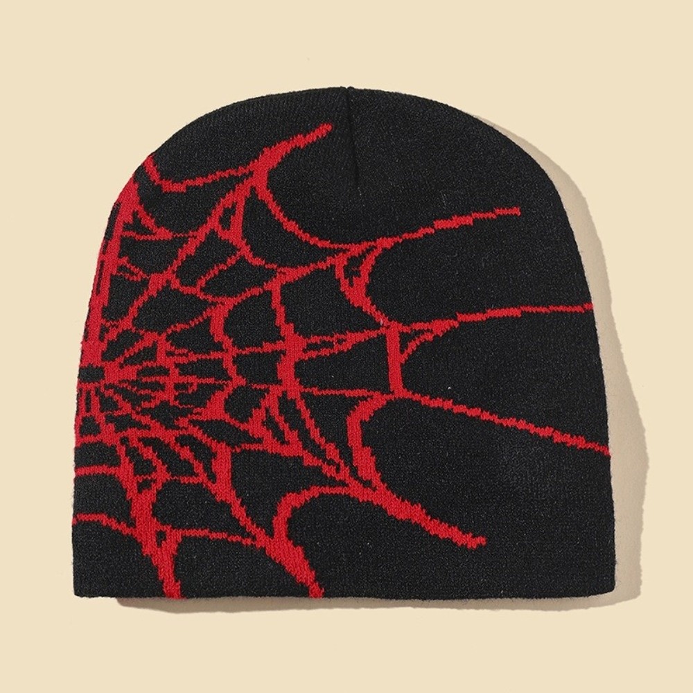 Vintage Soft Spider Web Patter - Beanie Cuffed Knit 评论和价格