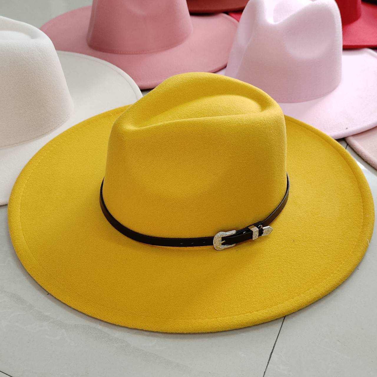 Classic Felt Fedora Hat For Me - Fedora Hat Wool 评论和价格