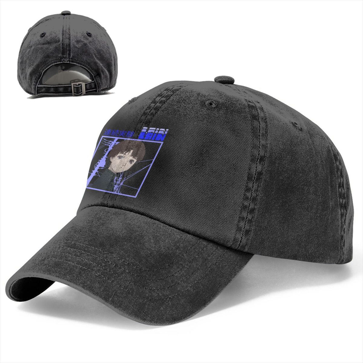 Washed Men's Baseball Cap Blue - Golf Cap Dad 评论和价格