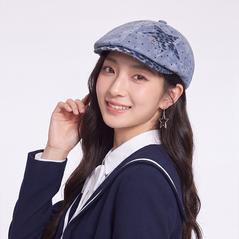 Vintage Y2K Denim Newsboy Cap  - Newsboy Cap Ivy 评论和价格