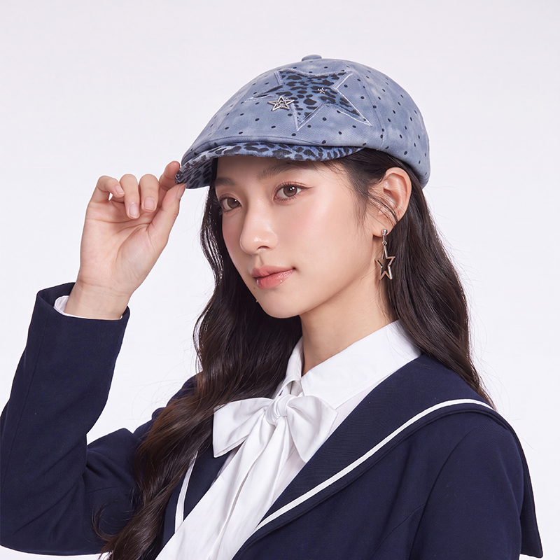 Vintage Y2K Denim Newsboy Cap  - Newsboy Cap Ivy 评论和价格