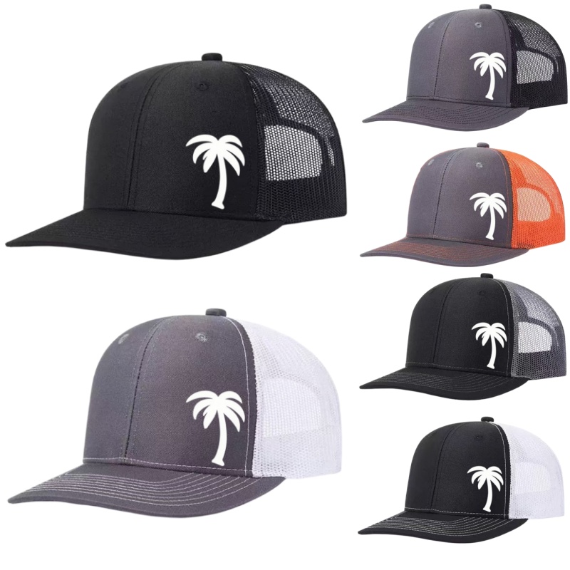 Palm Tree Printed Adjustable B - Golf Cap Dad 评论和价格