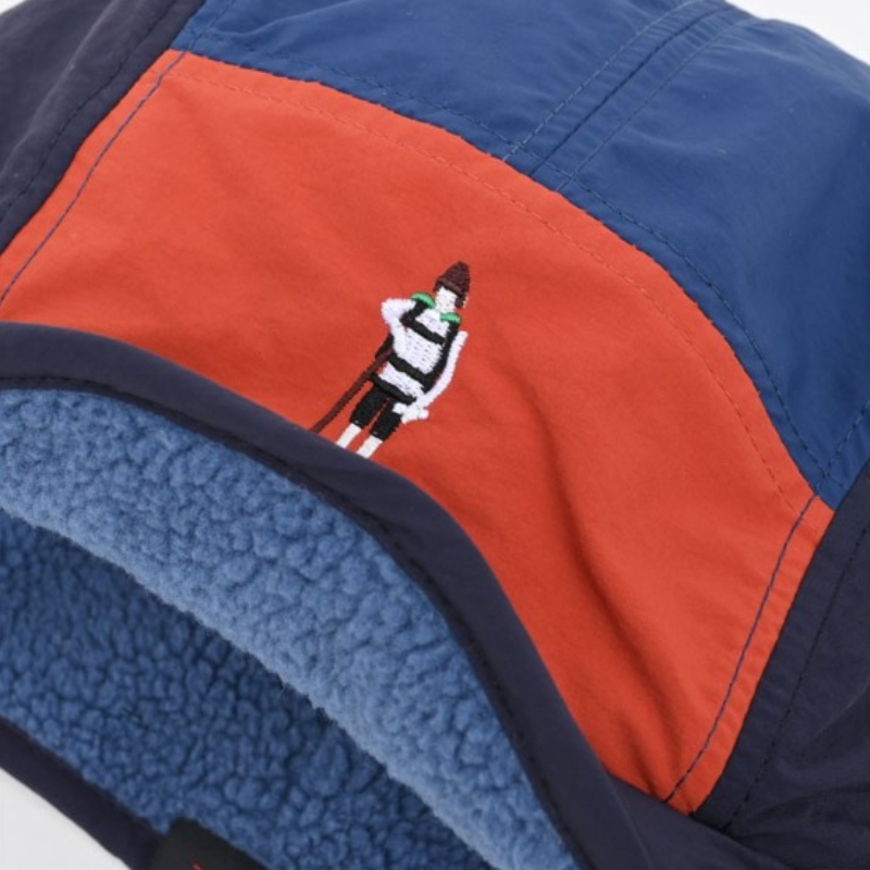 1pcs Retro Patchwork Bomber Ha - Corduroy Cap 5 Panel 评论和价格