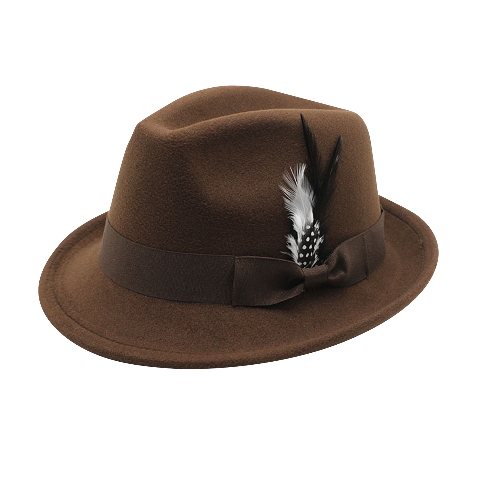 Vintage Fedora Hat Women Men T - Fedora Hat Wool 评论和价格