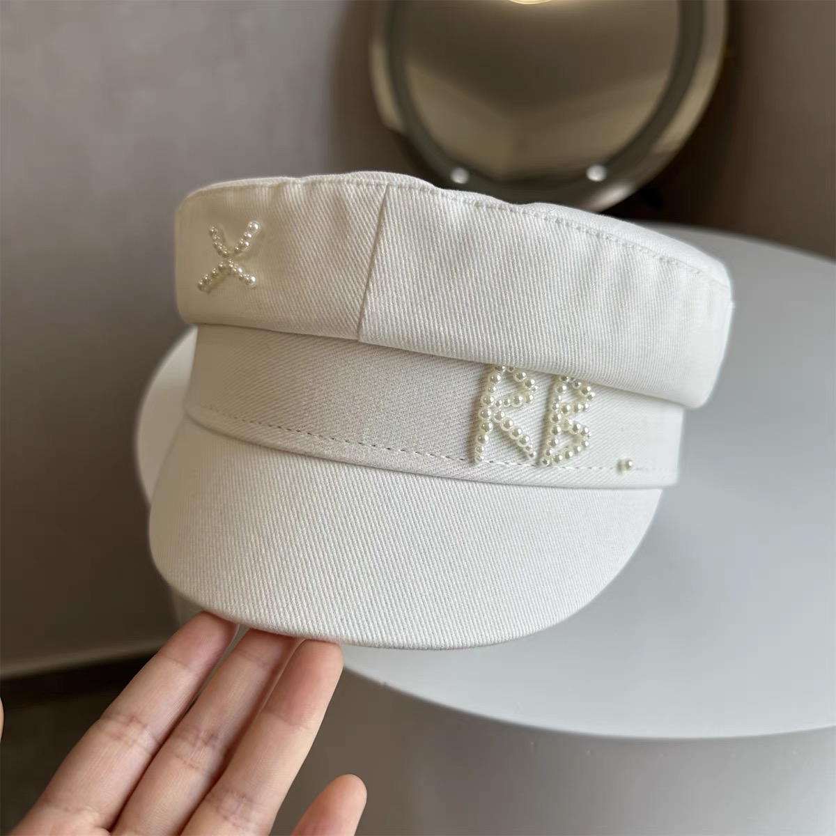 New Cotton Letter Decorative E - Dad Hat Cotton 评论和价格