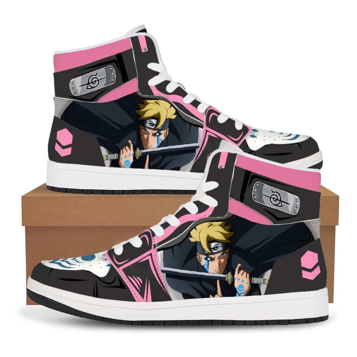 Naruto Anime High-Tops Sneaker - Snapback Hat Flat 评论和价格