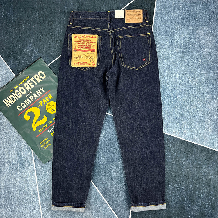 14oz Red Selvedge Denim Jeans  - Levis Jeans 501 评论和价格